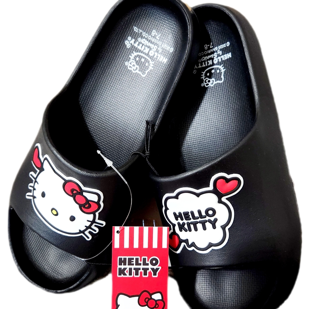Hello Kitty Black Kids Slides
